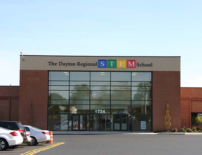 Dayton Regional STEM School exterior design